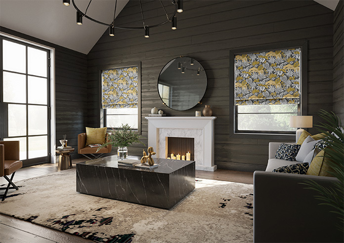 Leopard, Gilded - Motorised Roman Blind - Image 6